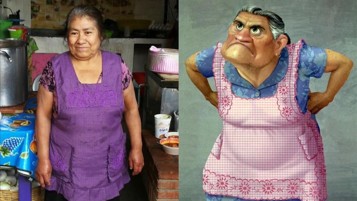 ESTELA Y ABUELITA DE 'COCO'