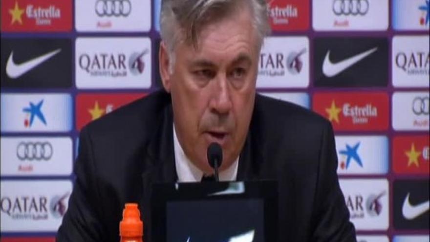 Ancelotti: "El penalti me parece muy claro"