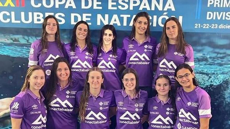 Las representantes femeninas del CN Palma aspiran al ascenso a División de Honor.