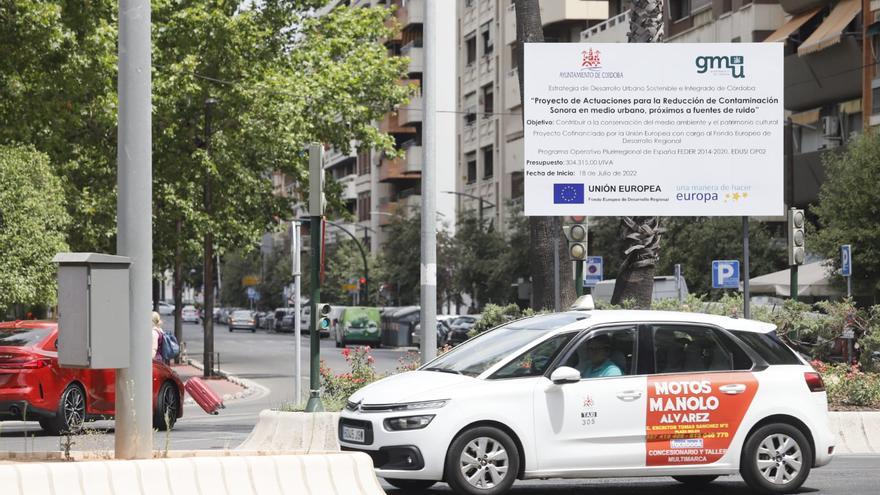 Urbanismo inicia en julio las obras para reducir la contaminación acústica por tráfico en Córdoba