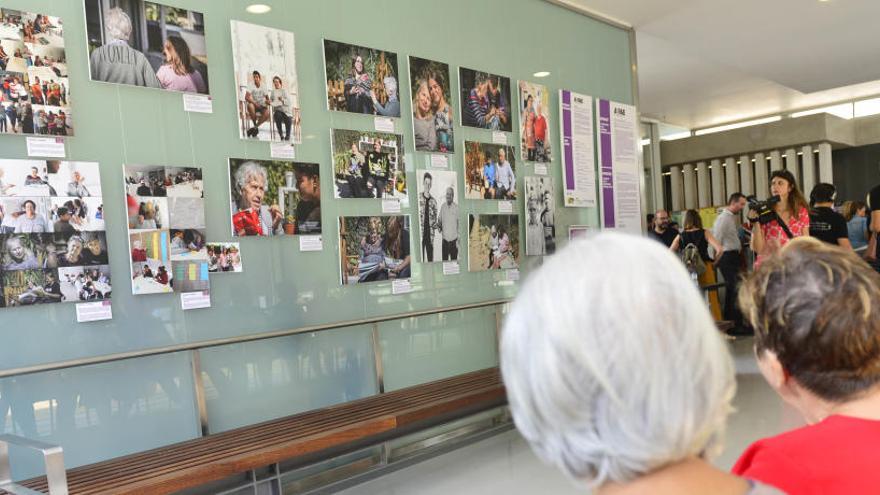 La asociación de enfermos de alzheimer de Elche en imagen de archivo