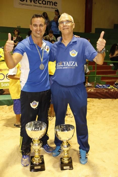 Unión Sur Yaiza, campeón de Copa de lucha canaria