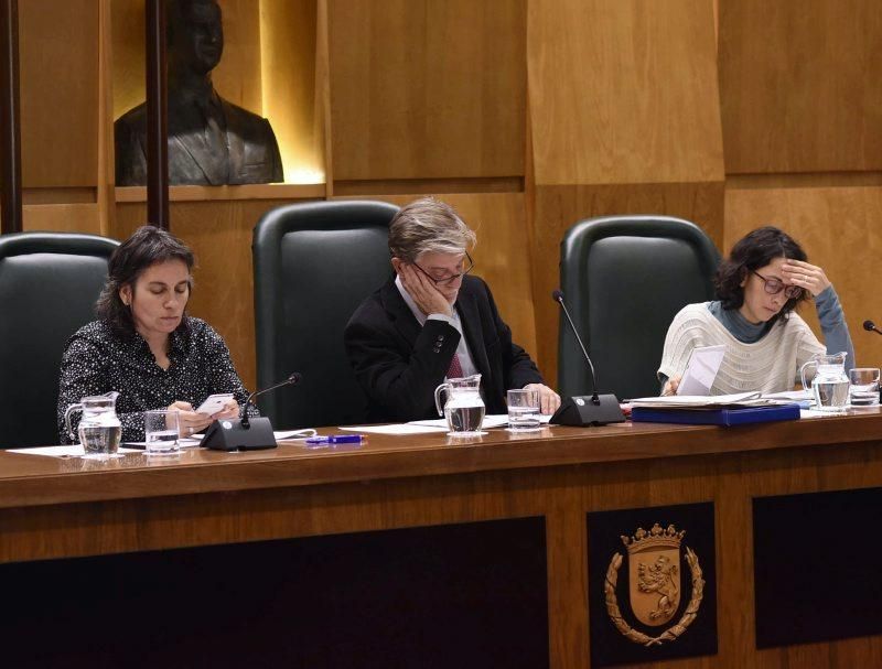 Pleno de reprobación del alcalde