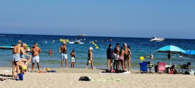 Motos de agua en Platja d'en Bossa