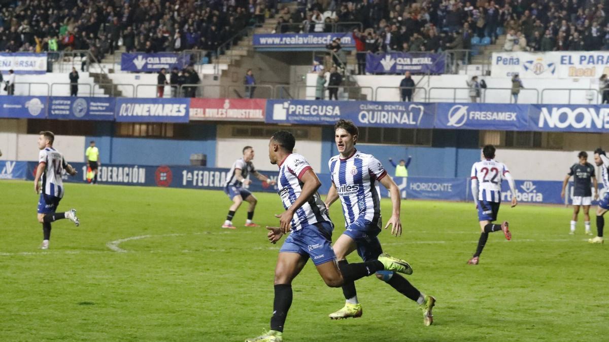 Así fue el partido entre el Avilés y el Real Madrid Castilla