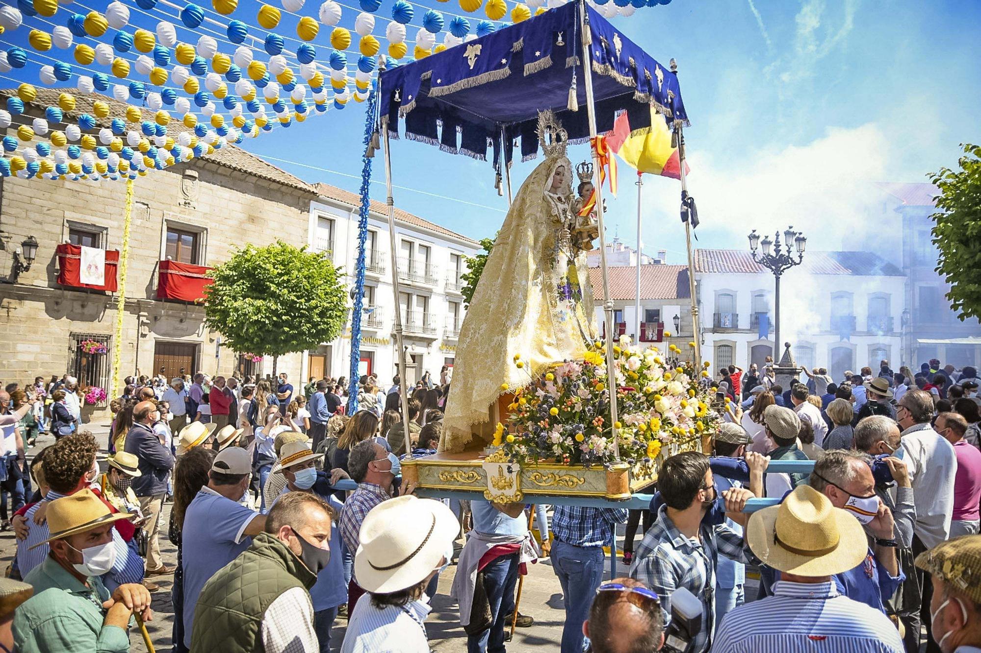 La Virgen de Luna llega a Villanueva de Córdoba