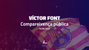 Sigue en directo la rueda de prensa de Víctor Font