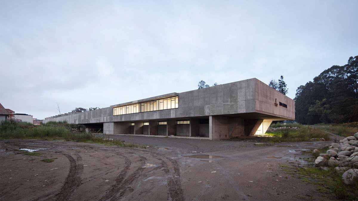 Imagen exterior del edificio galardonado