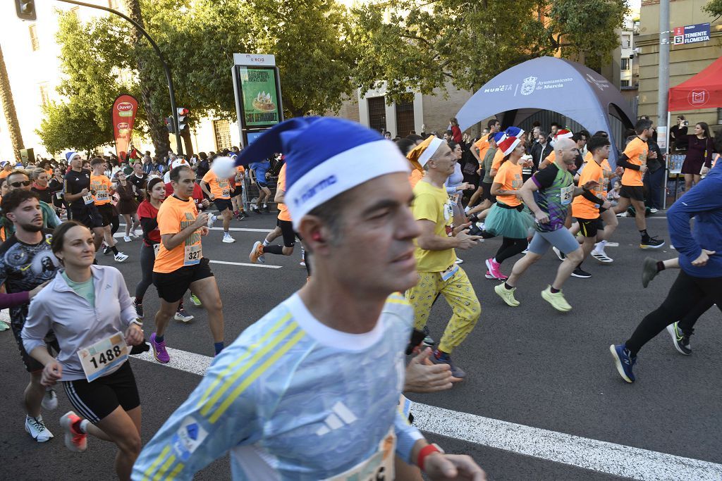 La San Silvestre 2025 en Murcia, en fotografías
