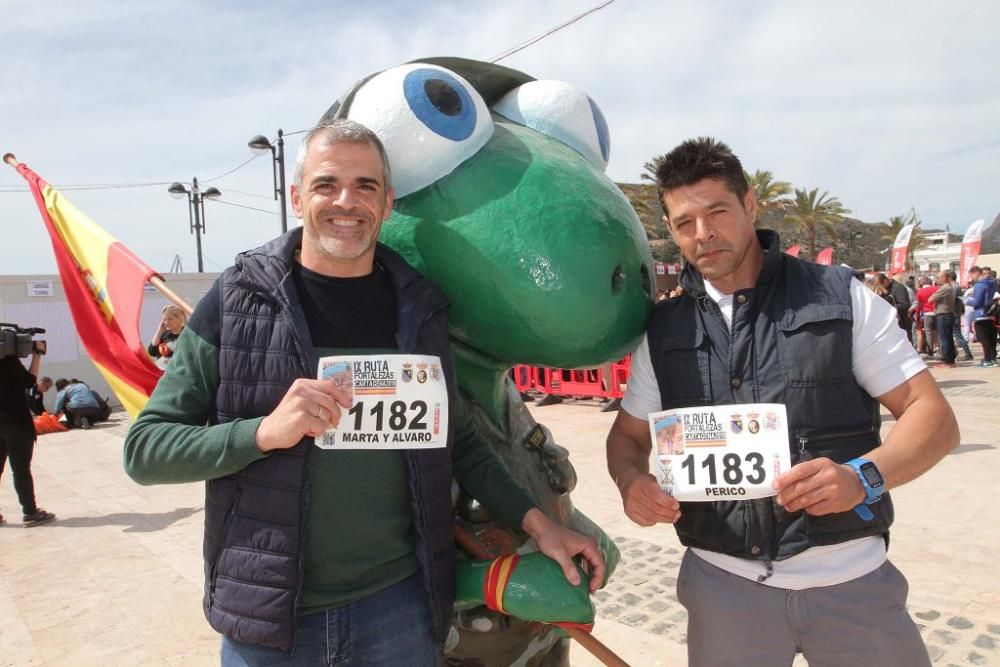 Entrega de dorsales para la Ruta de las Fortalezas de Cartagena