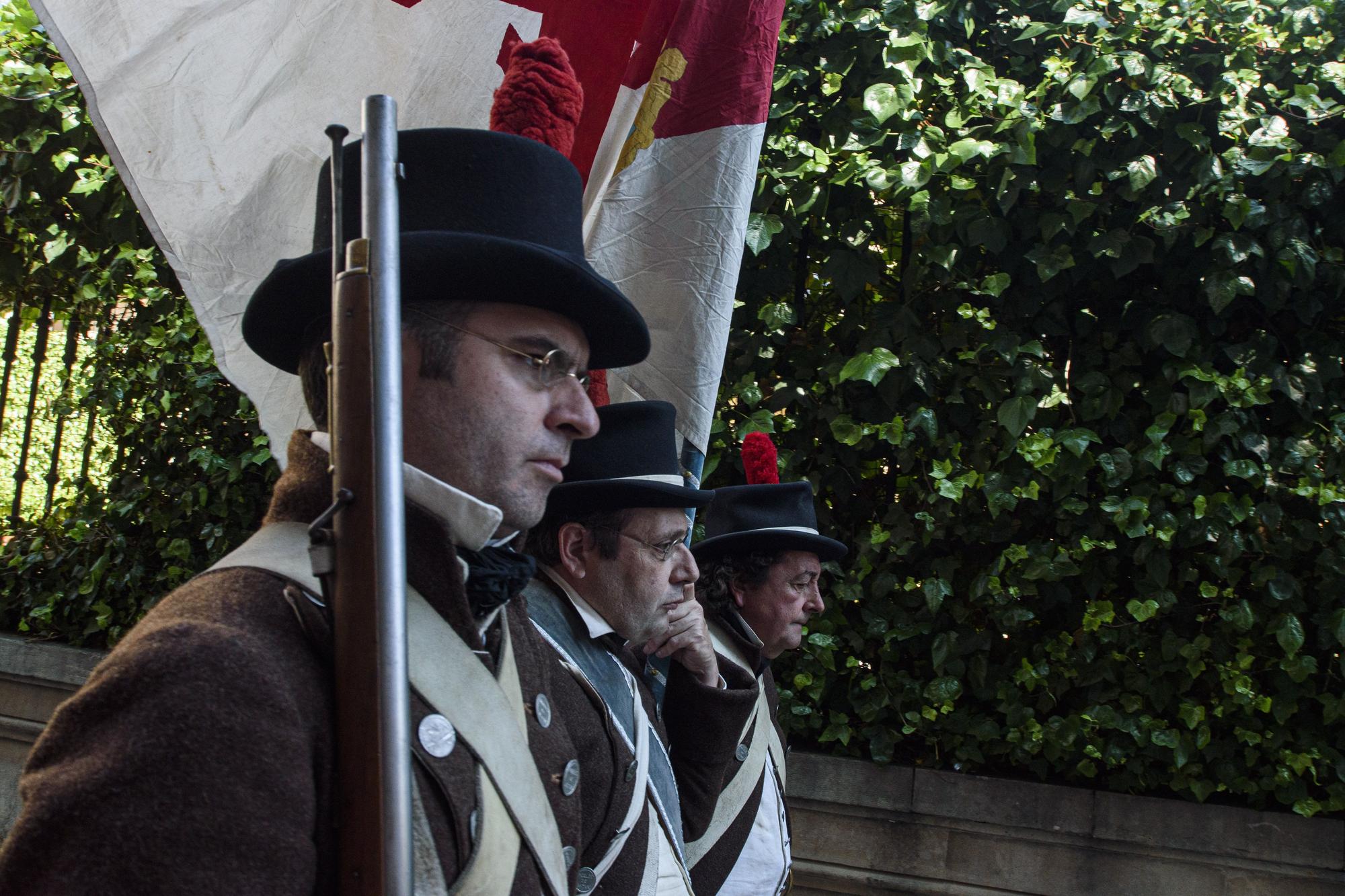 En imágenes: así fue la recreación en Oviedo de la revolución asturiana contra los franceses