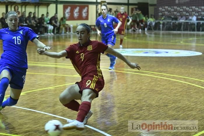 Fútbol sala femenino en Archena: España - Italia