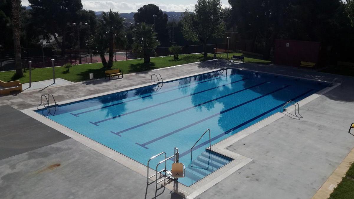 La piscina del polideportivo de Xixona