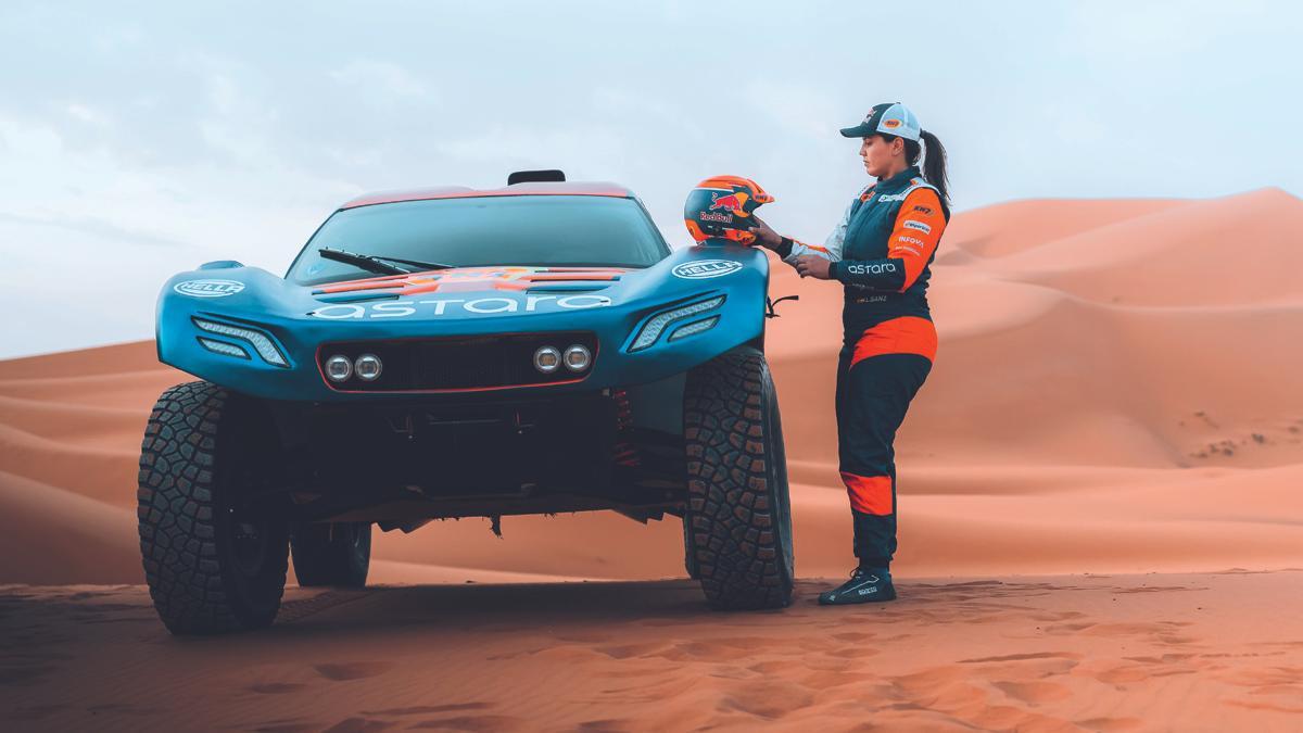 Laia Sanz desafía al desierto en el Dakar 2024