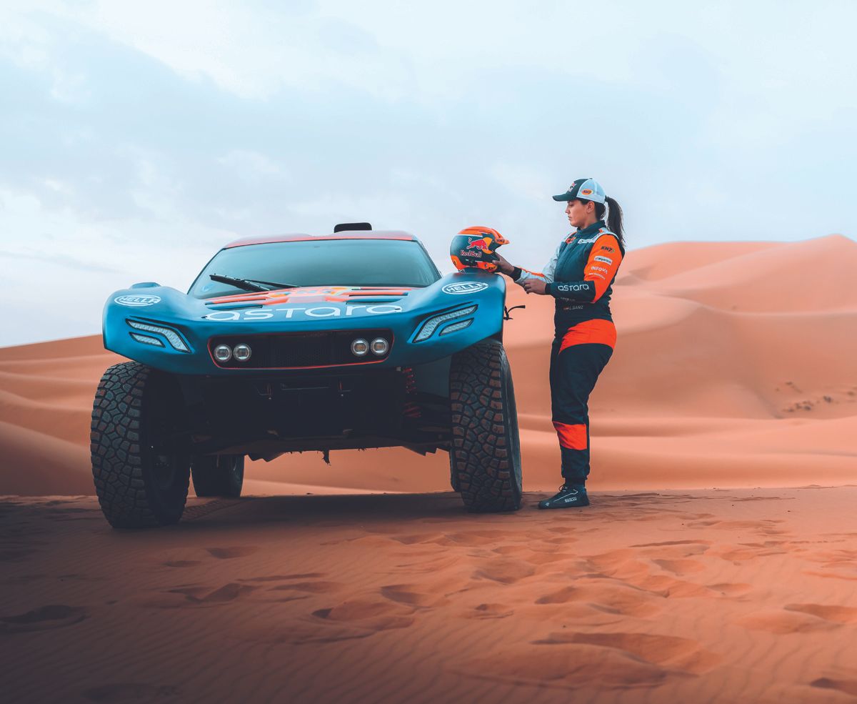 Laia Sanz, piloto de astara team para el Dakar 2024