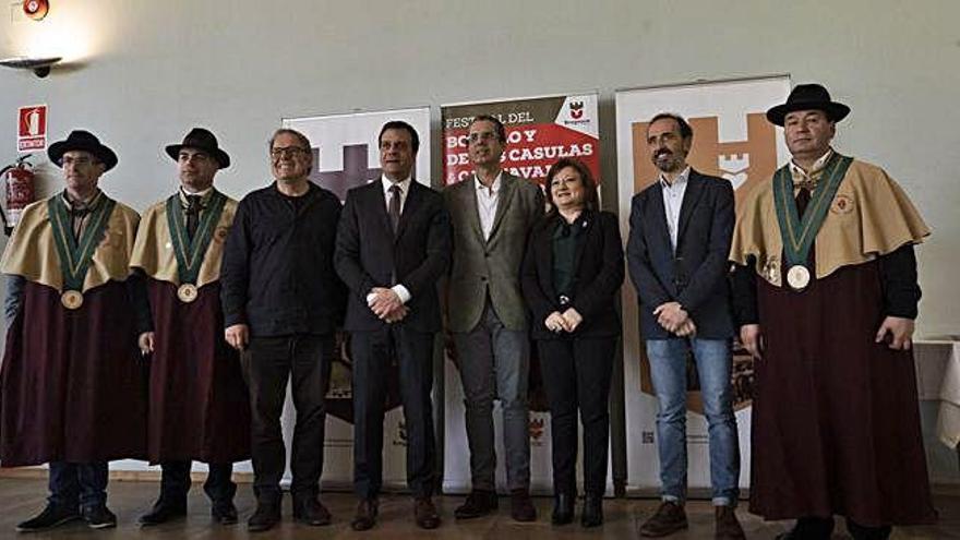 Los representantes institucionales de Zamora y Braganza, durante la presentación en la Fundación Rei Afonso Henriques.