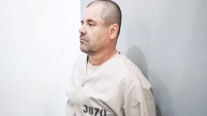 Joaquín Chapo Guzmán en prisión.