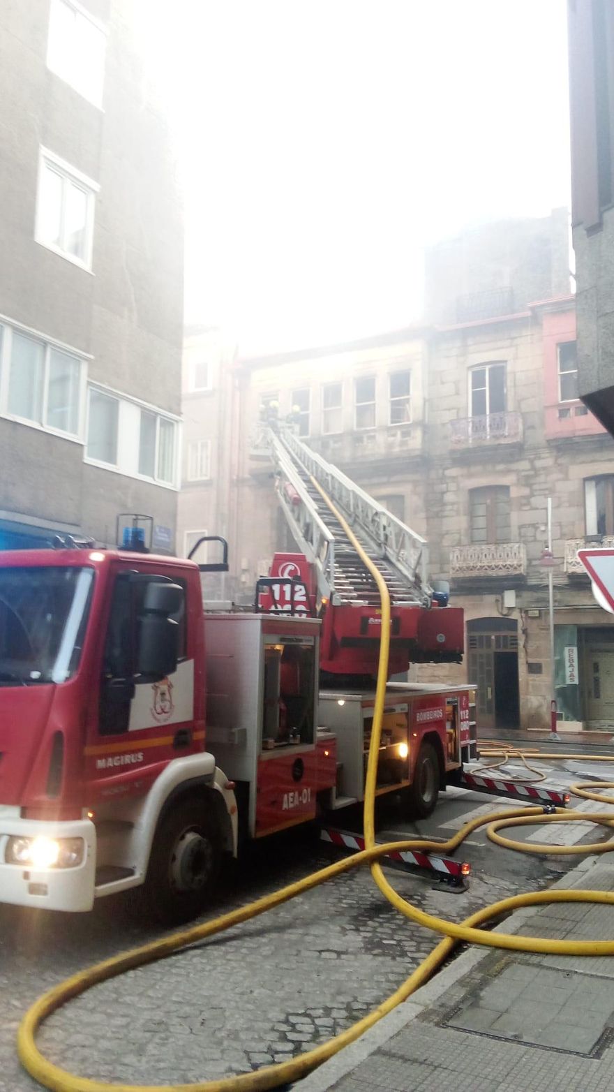 Trabajos de los Bomberos