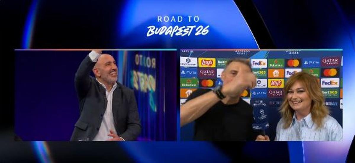 Abelardo y Luis Enrique, en Movistar