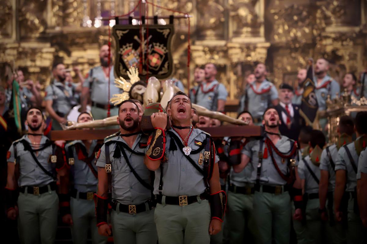 La lluvia deja sin Vía Crucis con la Legión a la Caridad