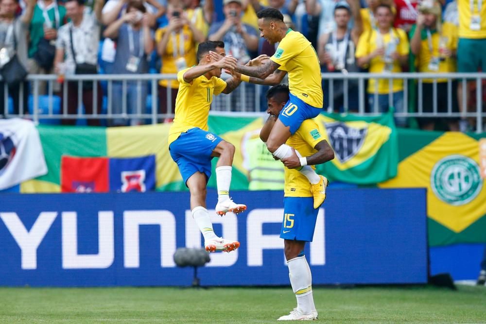 Mundial de Rusia: Brasil-México