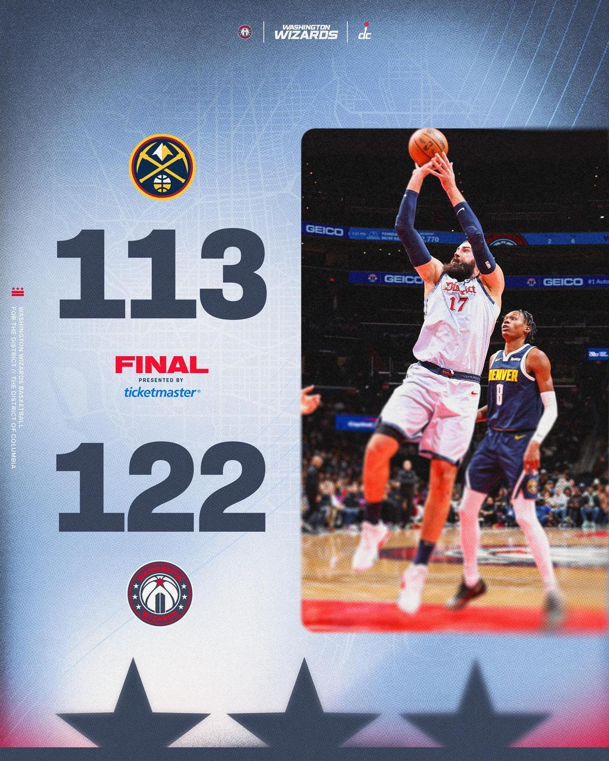 Los Wizards se reencuentran con la victoria