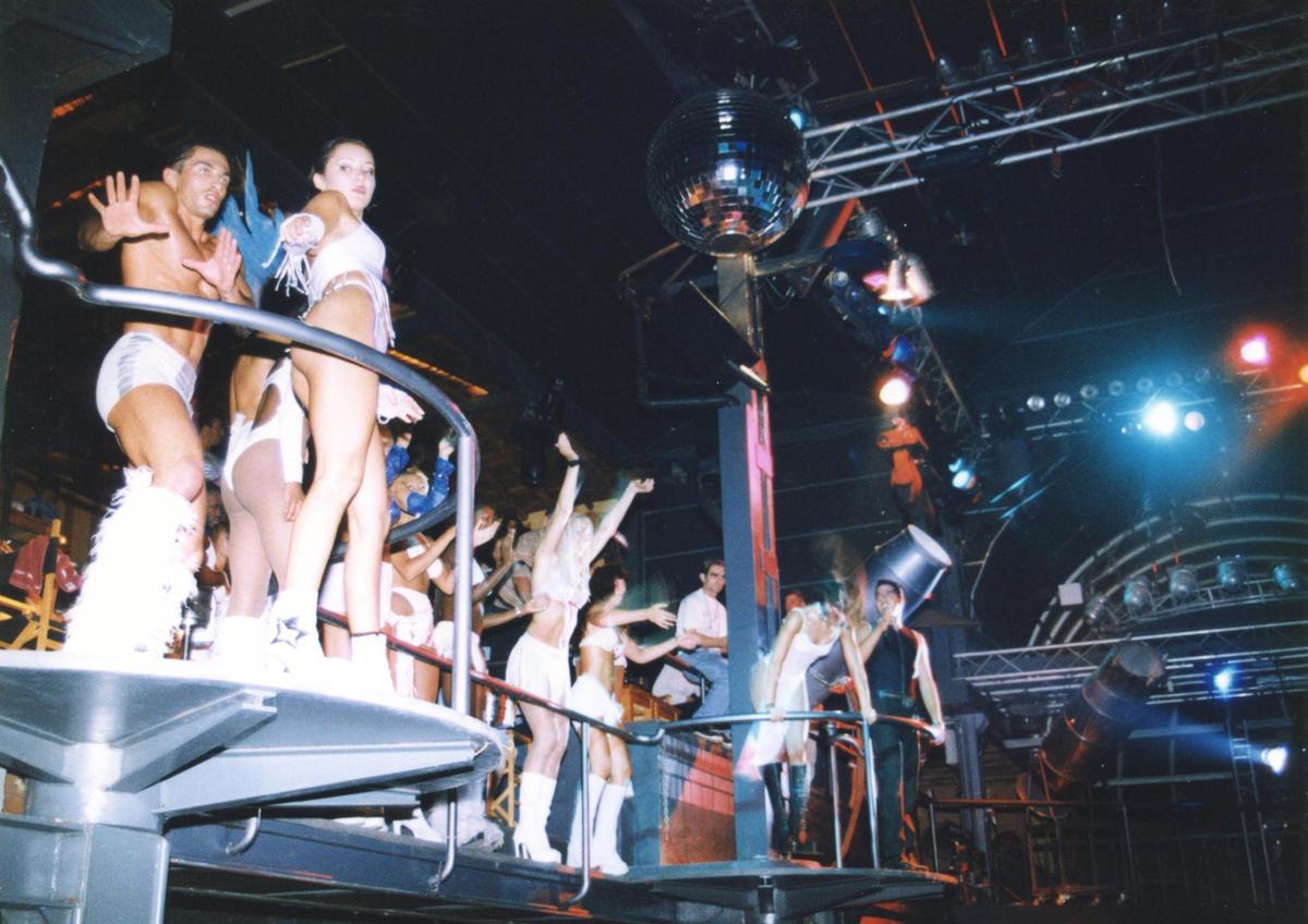 Foam Party at Amnesia.