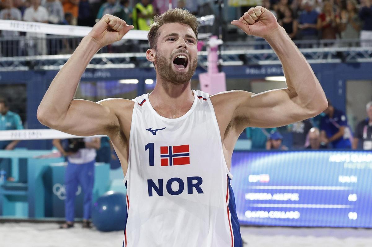 Vóley playa: España - Noruega.