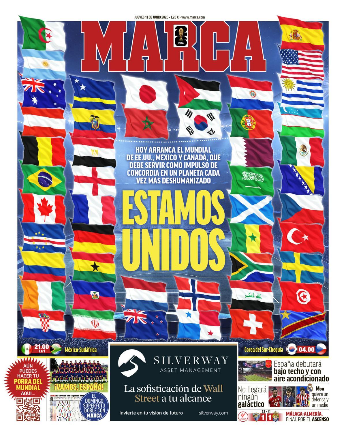 Las portadas de los periódicos deportivos hoy