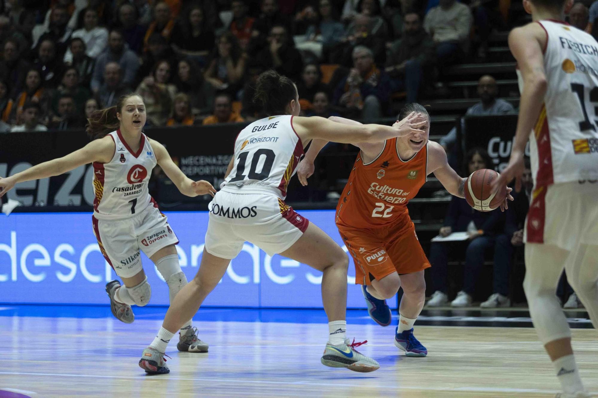 Partido Valencia Basket- Casademont Zaragoza