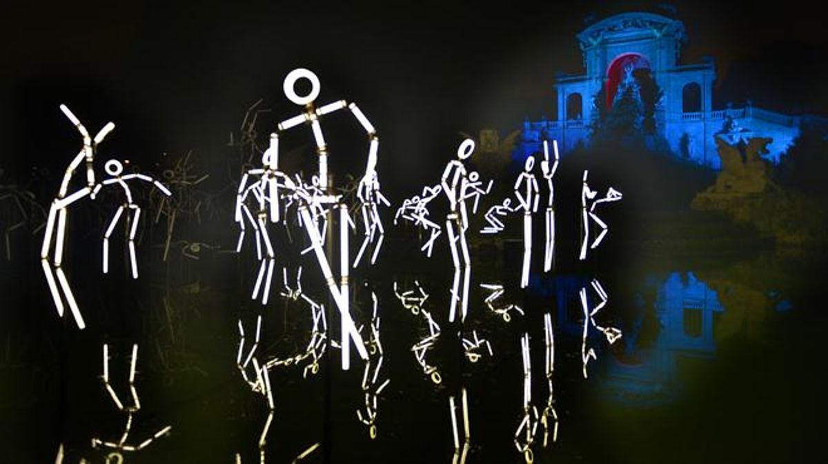 Groupe Laps, Keyframes al parc de la Ciutadella