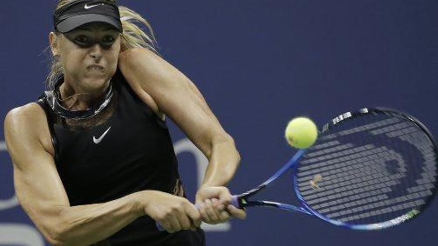 Sharapova va retornar a un Gran Eslam amb una victòria davant Halep