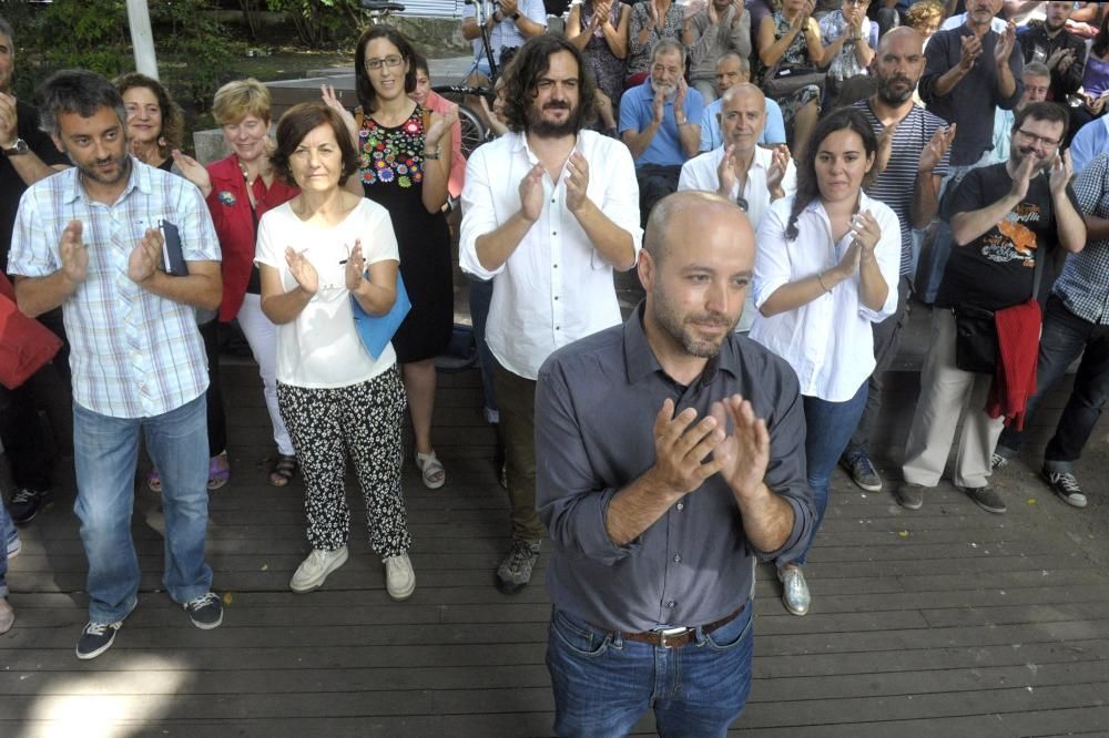 En Marea presenta su lista en A Coruña