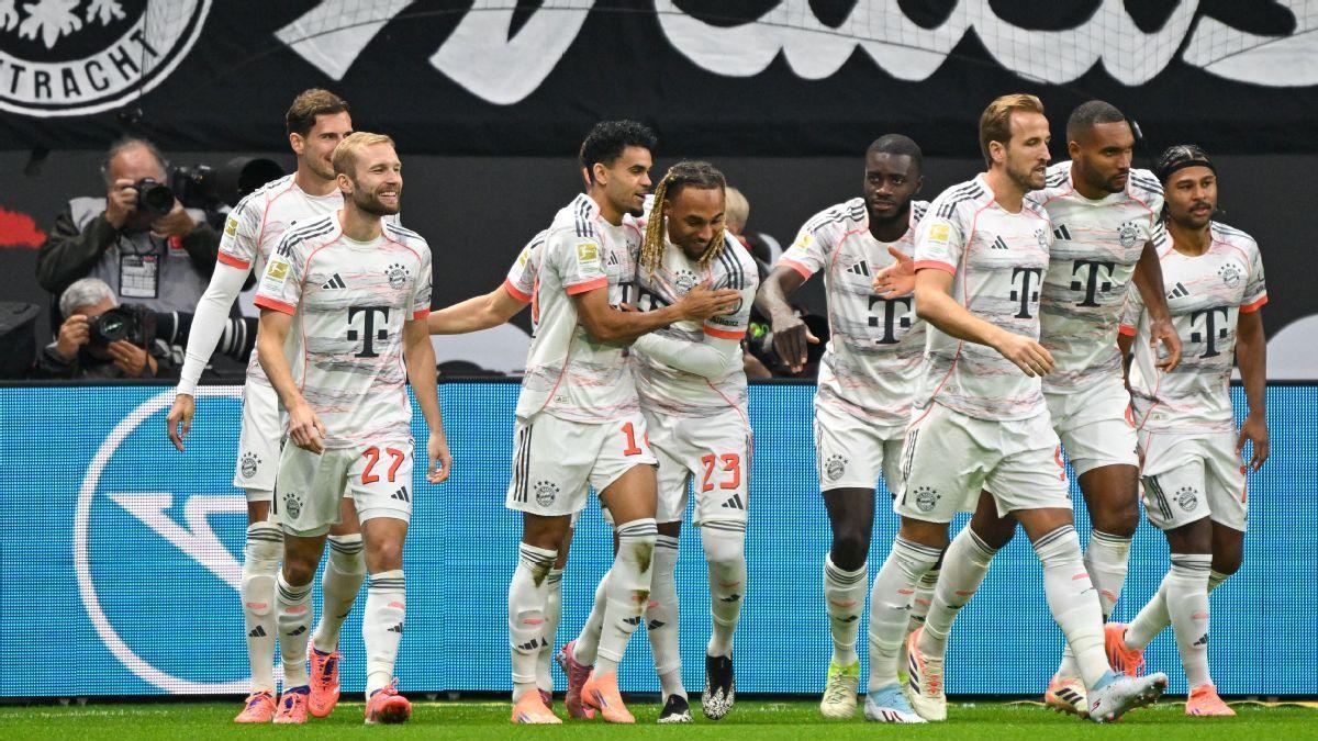 El Bayern Múnich mantiene su registro perfecto: seis victorias en seis partidos de Bundesliga