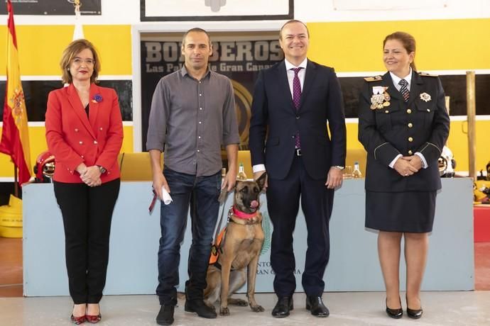 08.03.19. Las Palmas de Gran Canaria. Acto de entrega de Honores y Distinciones Bomberos de Las Palmas de GC. Foto Quique Curbelo