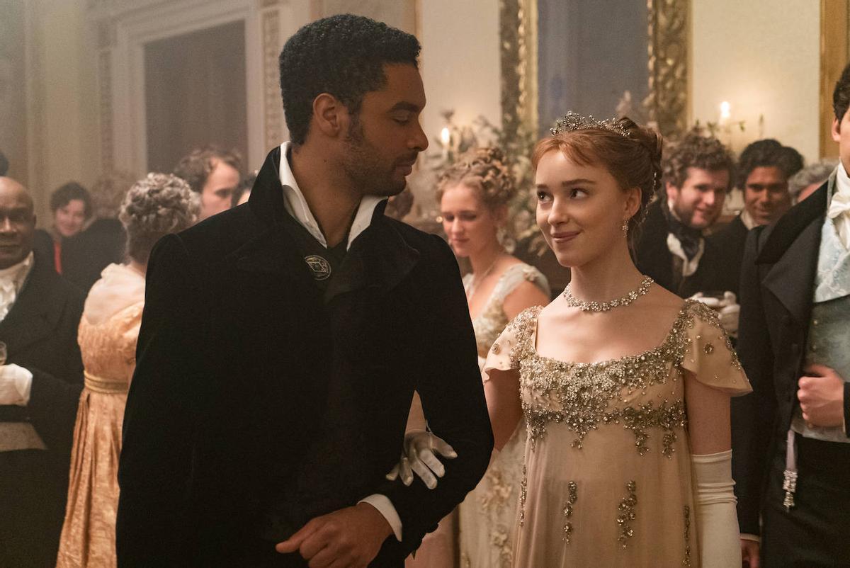 Escena de 'Los Bridgerton'.