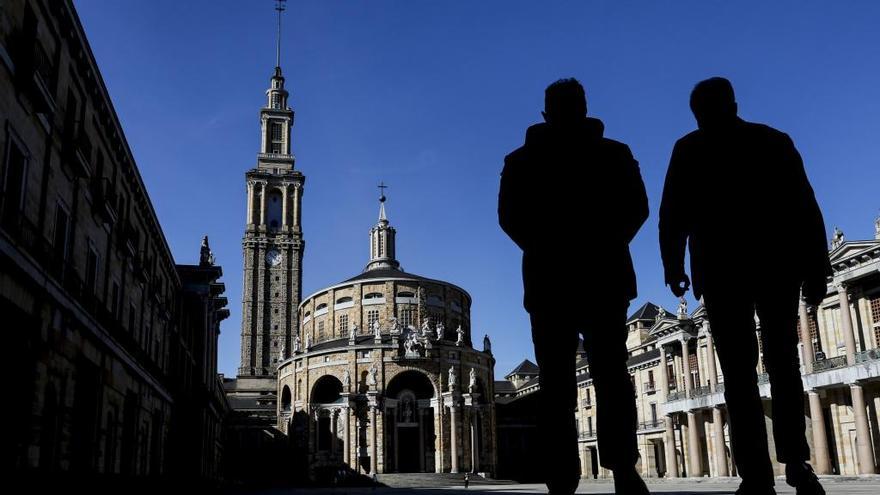 La iglesia de la Laboral.