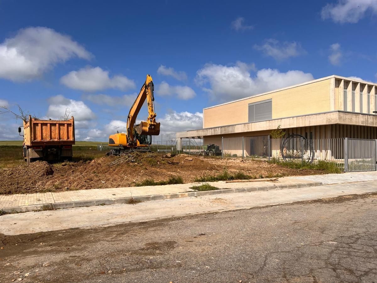 Obra en Malpartida de Cáceres.