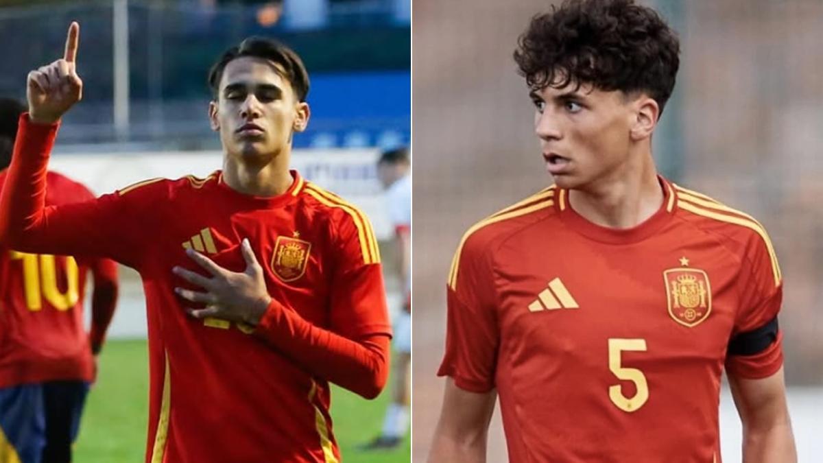 Marc Martínez e Iker Herrera, con España