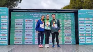 La atleta de Monesterio Marta Bautista tercera en el Campeonato de España de Marcha en Ruta