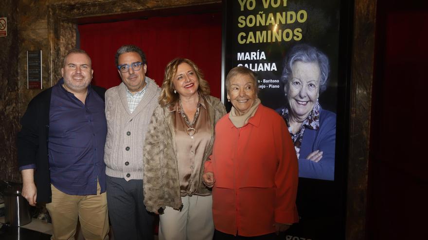 La actriz María Galiana recita a Lorca y Machado en Zaragoza
