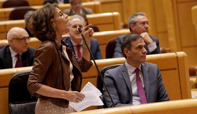 Sesión de control al Gobierno en el Senado.