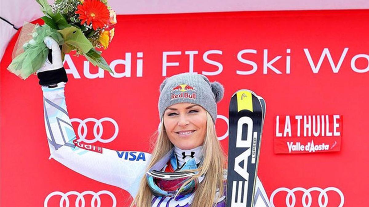 Vonn se impuso en LaThuile