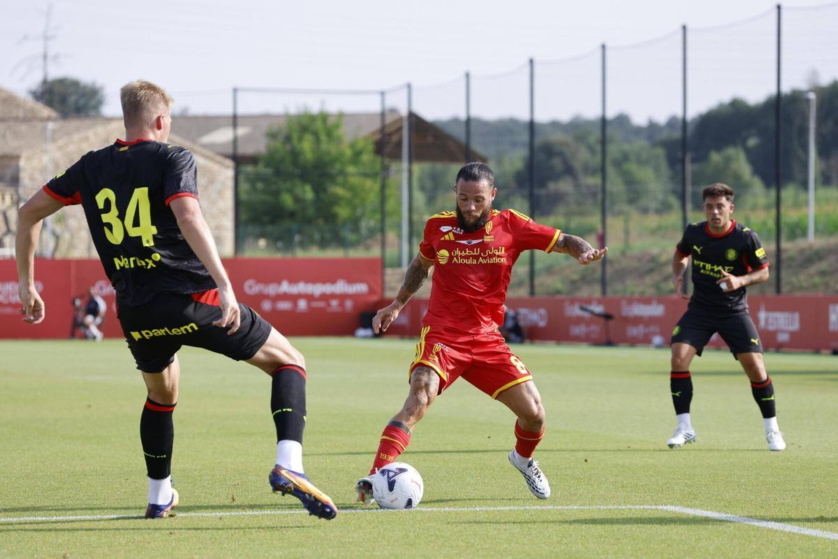 Les imatges del primer partit de pretemporada de Girona FC, contra el Al-Qadsiah