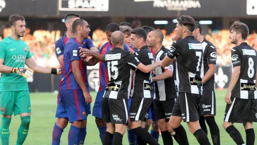 Partido de fase de ascenso ante el Barça B.