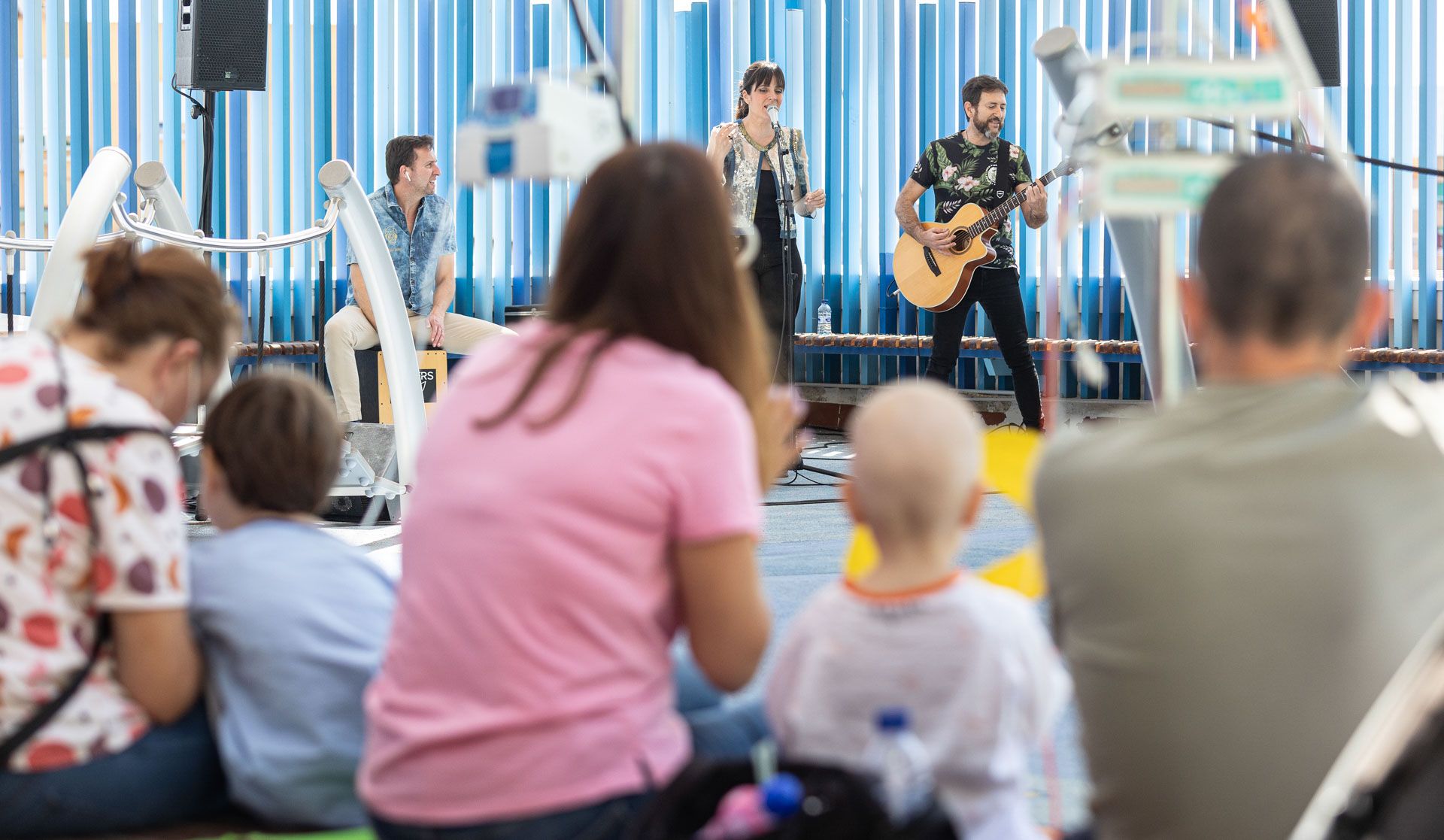 La música llega al Aula Hospitalaria de la mano de Mailers