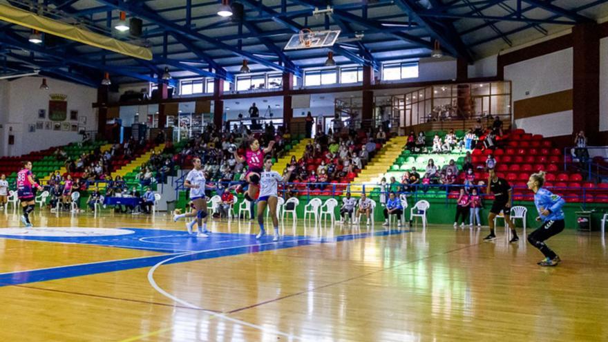 Imagen de un partido jugado por el Costa del sol Málaga en Frigiliana.