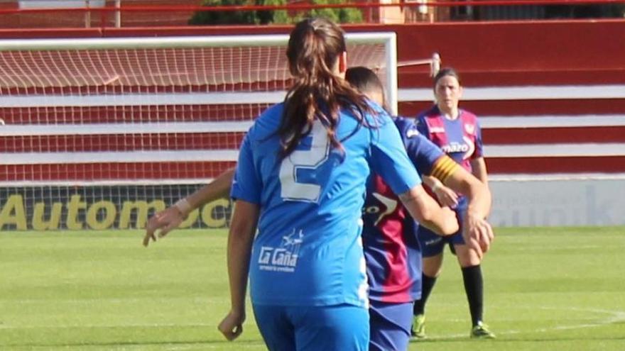 Imagen de un partido del Crevillente Femenino de la presente temporada