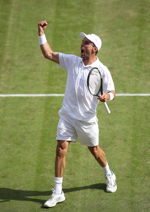 Roberto Bautista, a semifinales de Wimbledon tras vencer a Pella