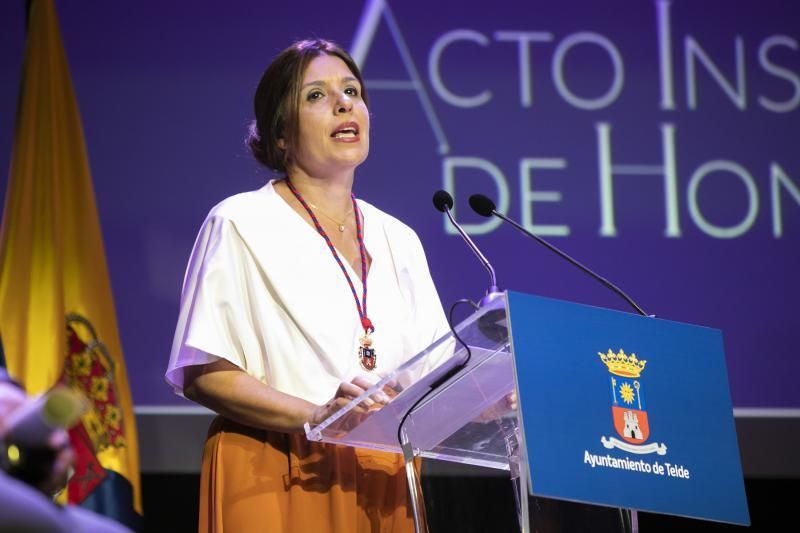 07.11.18. Las Palmas de Gran Canaria. Acto Institucional de entrega de Honores y Distinciones de la Ciudad de Telde. Foto Quique Curbelo  | 07/11/2018 | Fotógrafo: Quique Curbelo